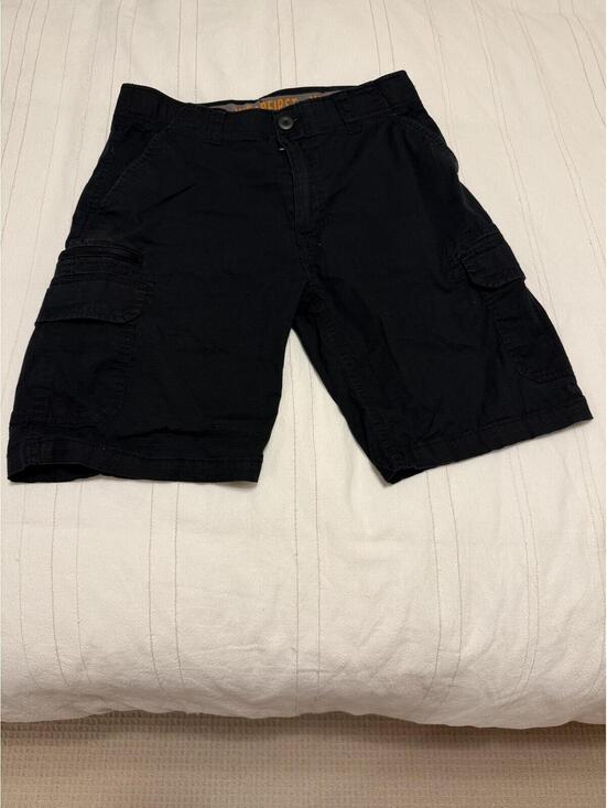 WearFirst Other - WearFirst Black Cargo Shorts Men's Size 32 Ripstop Cotton Stretch